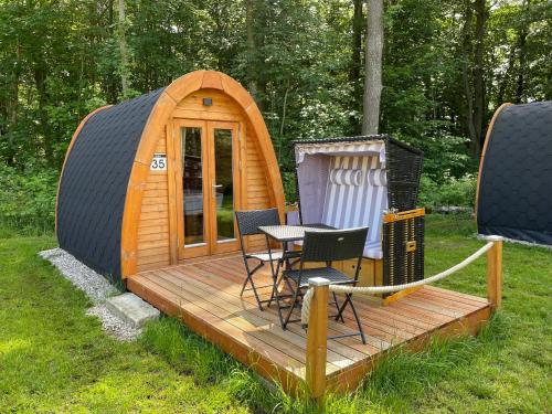 35 Mini Pod Eider - carbon neutral hotel in Silberstedt