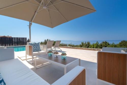 Villa Vista Mare Lourdata Kefalonia — 4-Star Luxury Hotel in Valsamata, Greece
