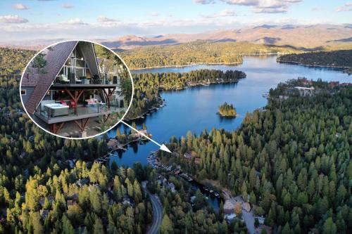 Rocky Point Paradise Bay Lake Front Hot TUB 10 out of 10 in Lake Arrowhead, United States