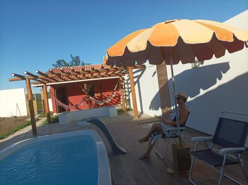 Espaço Girassol Chalé Itaitu in Jacobina, Brasil