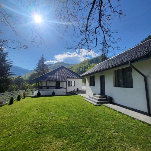 White Story in Brezoi, Romania