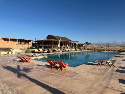 Agafay Valley - carbon neutral hotel in Marrakesh