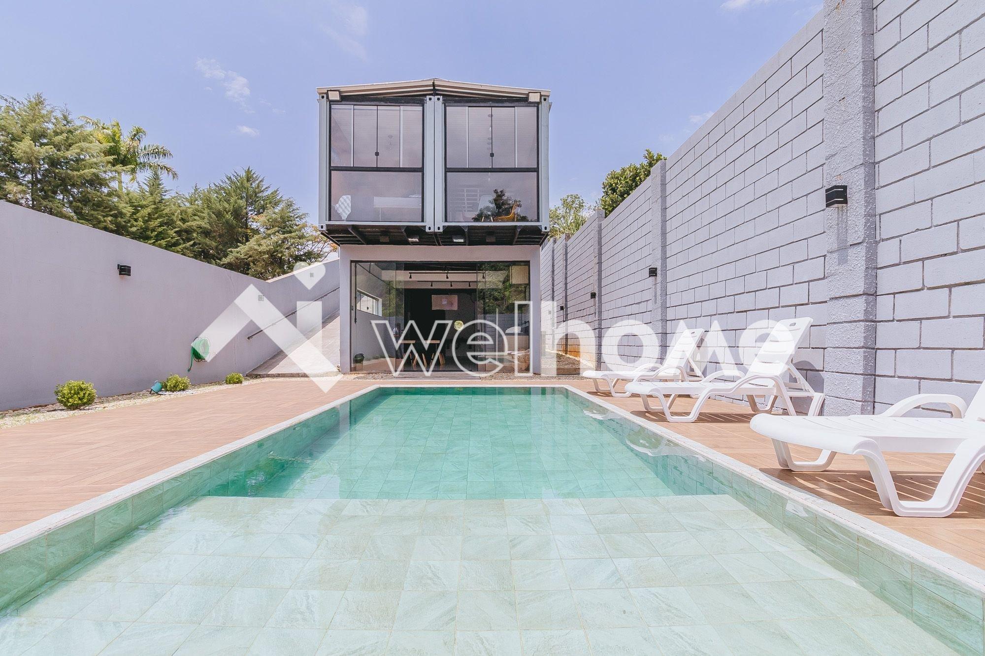 Charmosa casa container em Águas de Lindóia — 4-Star Luxury Hotel in Aguas De Lindoia, Brasil