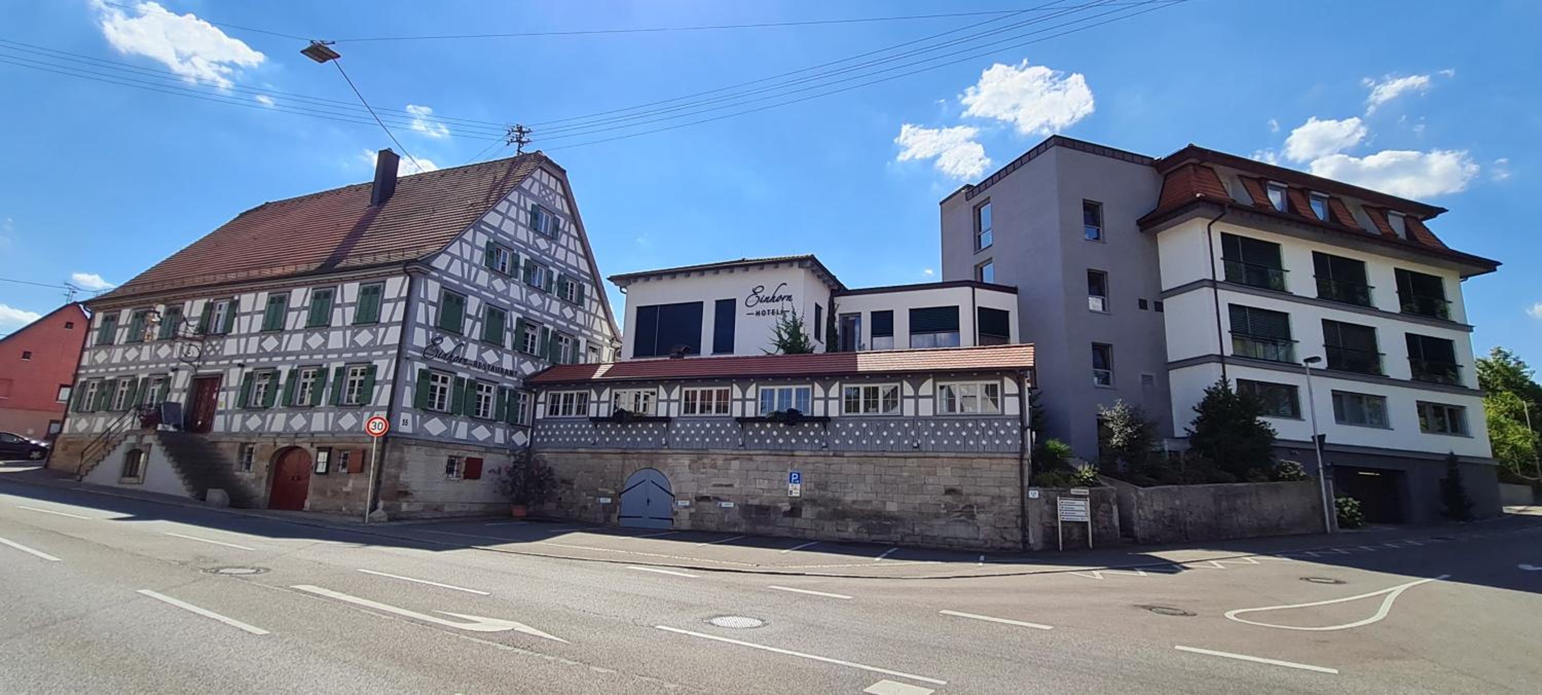 Einhorn Hotel Restaurant Weinbar pet-friendly hotel Oppenweiler