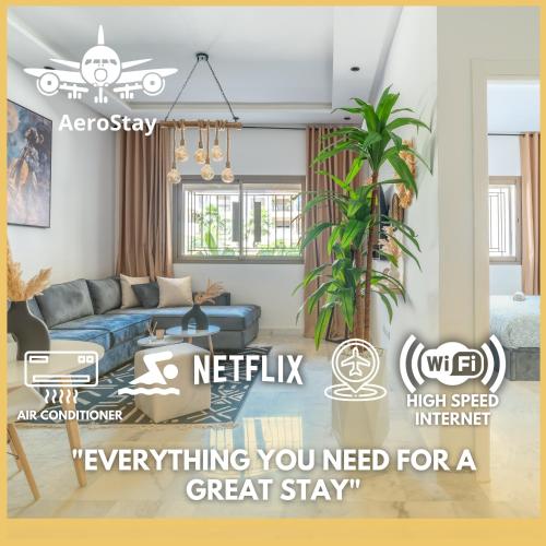AeroStay — 4-Star Luxury Hotel in Zawyat An Nwacer, Morocco
