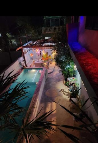 Courtyard Family Room in Progreso, Mexico