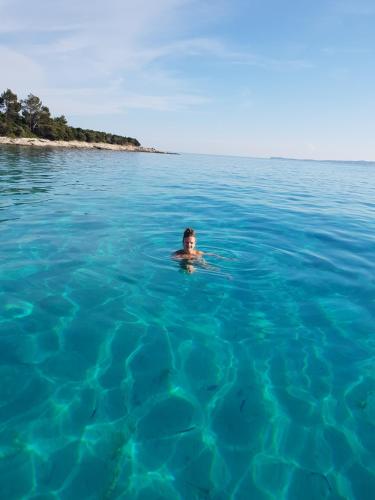 Studio apartment in Mali Losinj with terrace air conditioning WiFi washing machine 4913 2 — 4-Star Luxury Hotel in Mali Losinj, Croatia