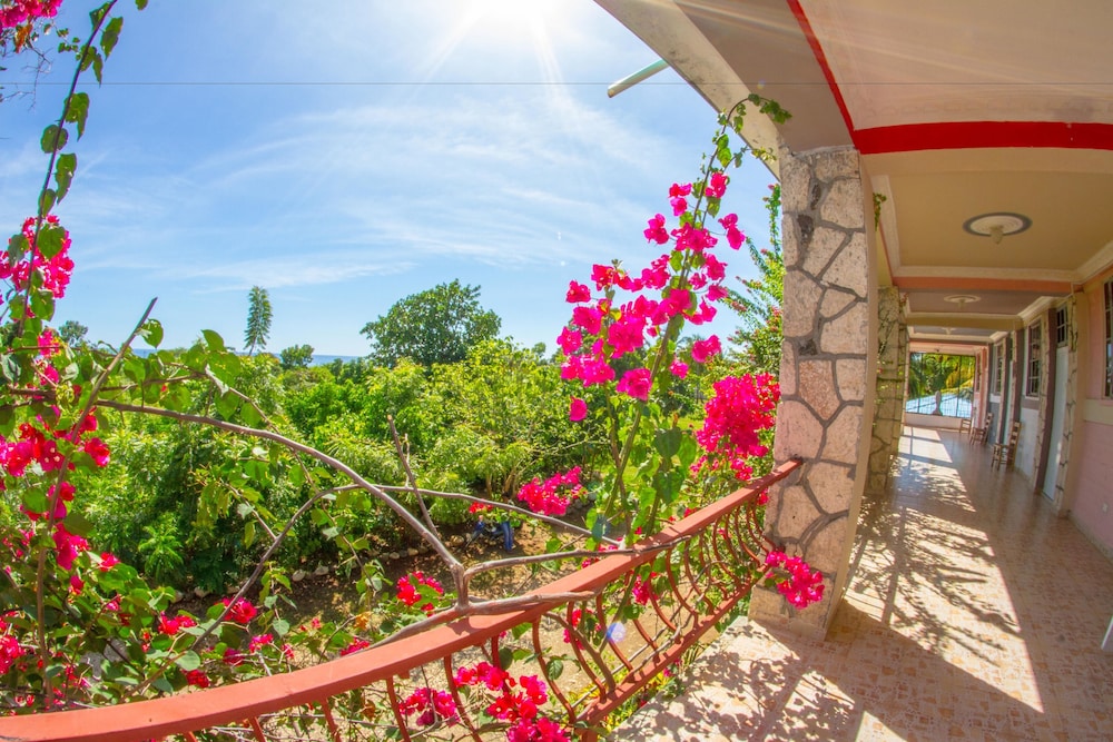 Rollanda Hotel Restaurant in Jacmel, Haiti