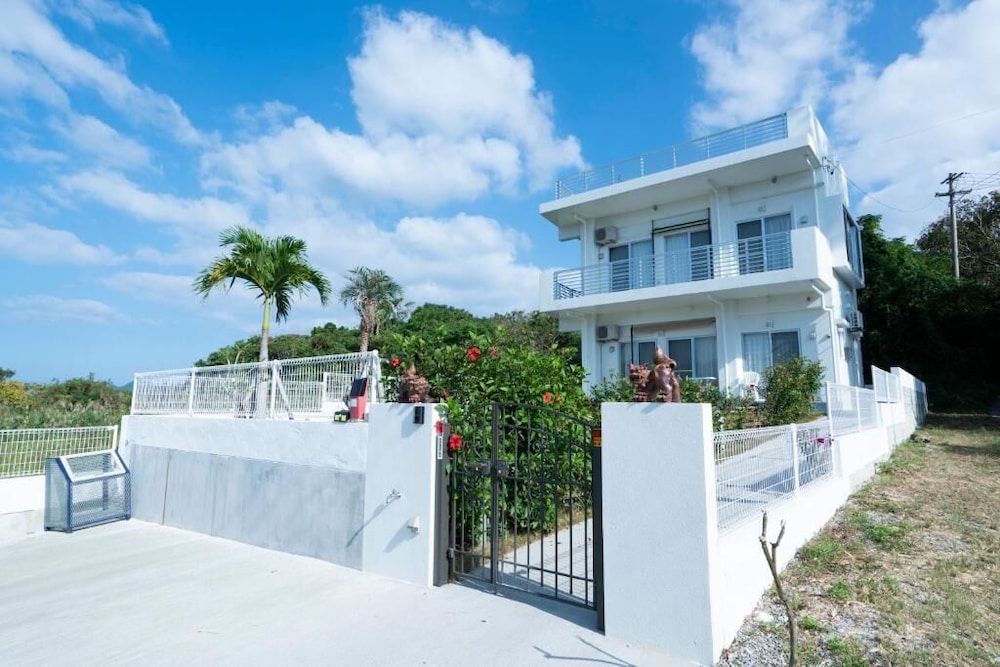 Blue moon in Sesokojima in Okinawa, Japan
