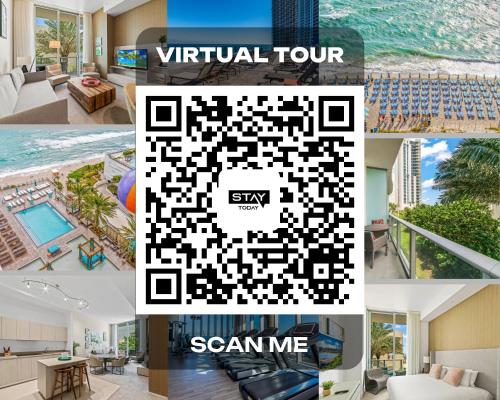 Sunny Resort 5 Stars 1BD Unit on Beach w Oceanview in Hollywood, United States