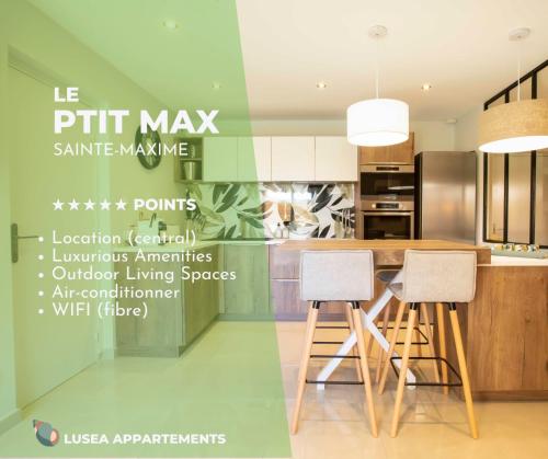 Le Ptit Max Centre Ville Terrasse in Sainte-Maxime, France