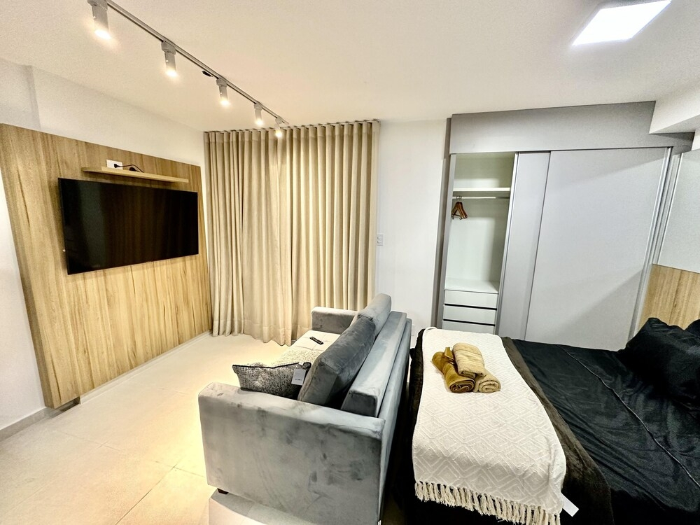 Studio Maria Apê um charme no 915 vaga de garagem exclusiva Centro — 4-Star Luxury Hotel in Juiz De Fora, Brasil