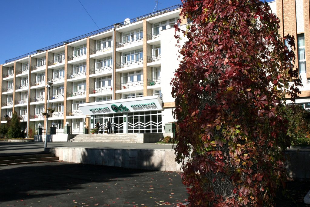 Ob’ in Barnaul, Russia