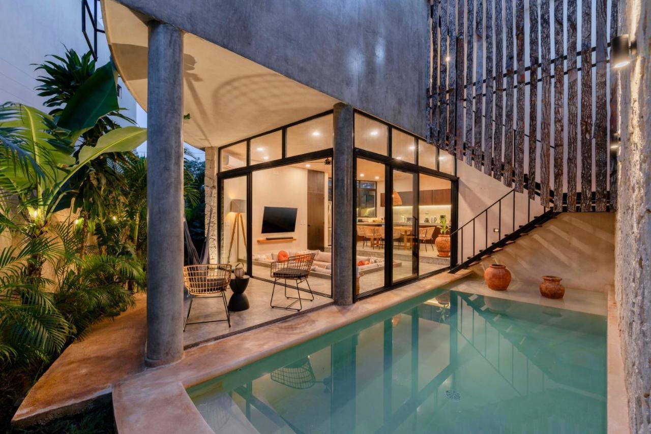 Bohemian Bliss Villa with Private Pool & Concierge 1A — 4-Star Luxury Hotel in Tulum, Mexico