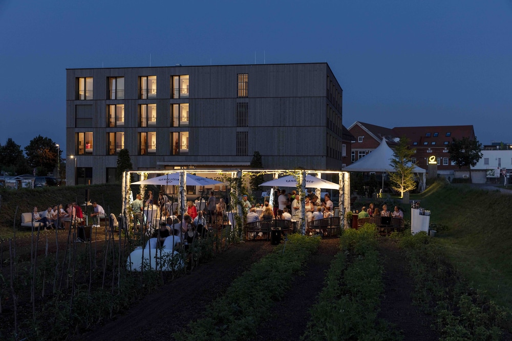 Front of property - evening/night