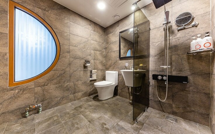 Okcheon Rivera in Okcheon, South Korea