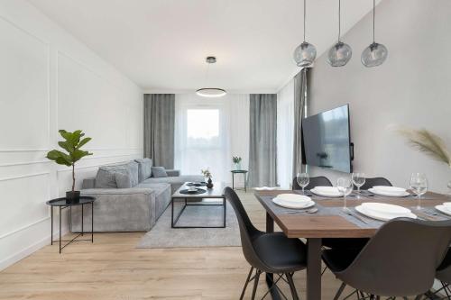 Nowa Letnica Apartment with Balcony & Parking Arena Gdańsk by Noclegi Renters — 4-Star Luxury Hotel in Gdansk, Poland