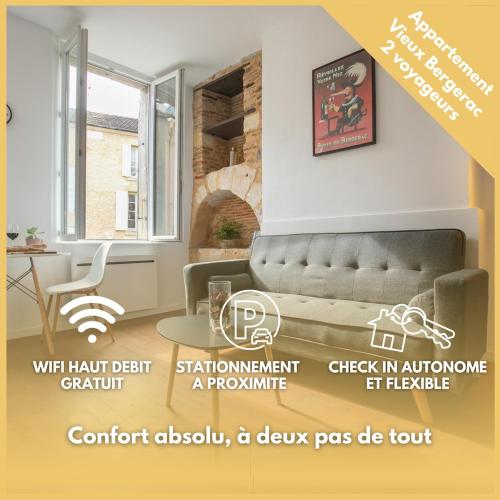 Escapade de Charme T2 Centre Historique Bergerac in Bergerac, France