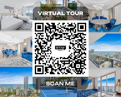 HYDE HOUSE Luxury Waterfront 2BR 2BA Apartment Suite with direct ocean view roof top pool resort amenities in Hollywood, United States