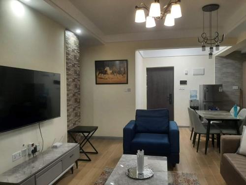 Executive classy apartment with executive finishes and luxurious modern facilities and which features a relaxing chill rooftop with breathtaking views