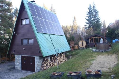 Chata na Orave so saunou a kúpacou kaďou in Namestovo, Slovakia