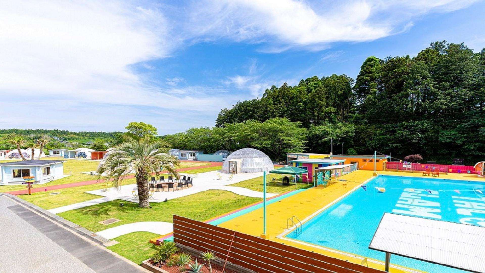 Taco Glamp - carbon neutral hotel in Narita