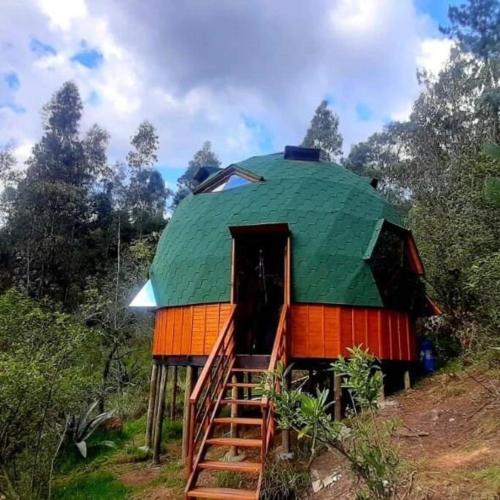 Domo La Esmeralda Glamping Familiar 5p — Nobsa
