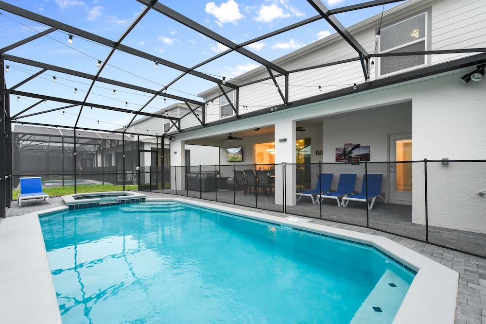 Windsor Island Resort 10br Pool SPA Disney Area 3628 - photo 47