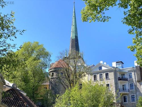 Stay in a real medieval tower lower floors in Tallinn, Estonia