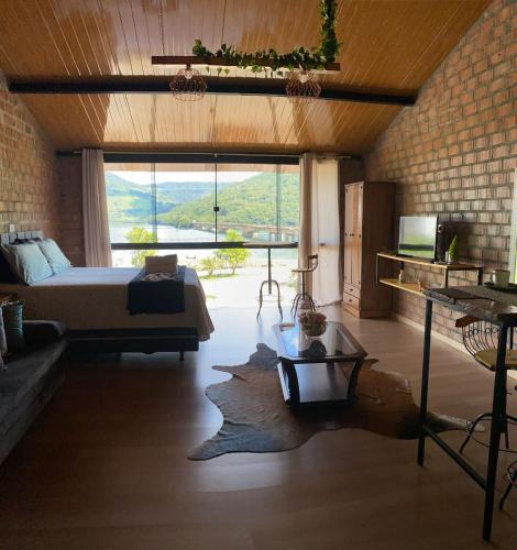 Pousada Refúgio das Águas Quarto 2 in Chapeco, Brasil