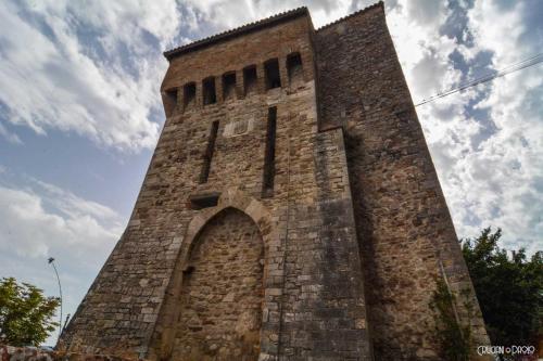 Torre Caetani Night In A Medieval Tower — Todi