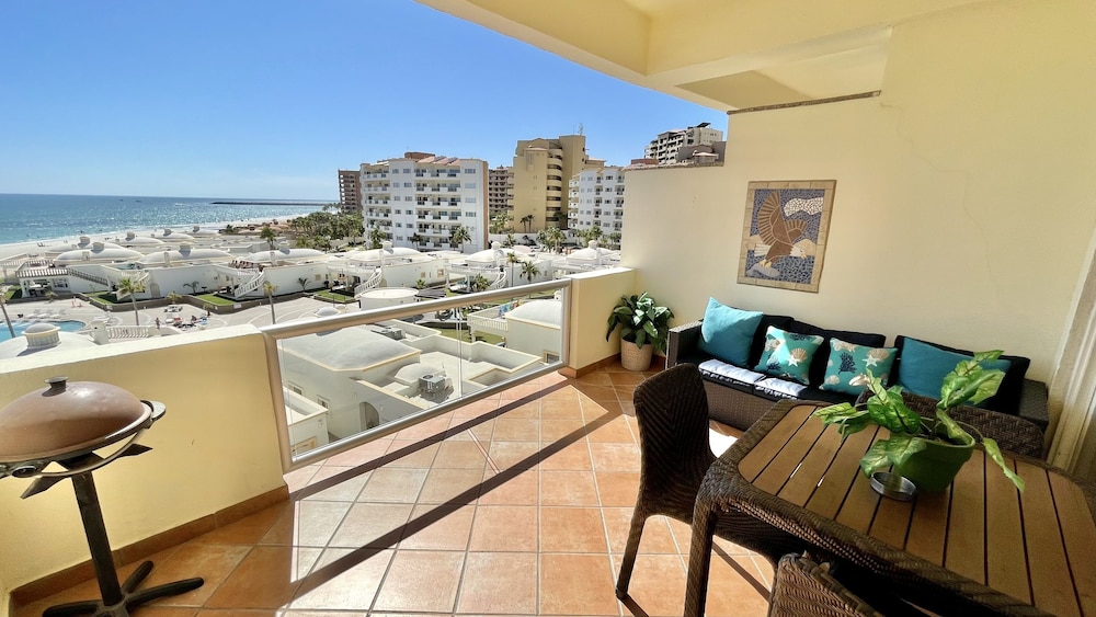 Spectacular 1 Bedroom Condo on Sandy Beach at Las Palmas Resort B 502 1 Condo by RedAwning in Puerto Penasco, Mexico