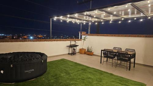 Jacuzzi y fire pit con vista increíble in Chihuahua, Mexico