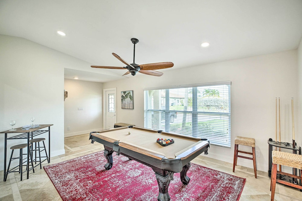 Canalfront Cape Coral Escape w Heated Pool