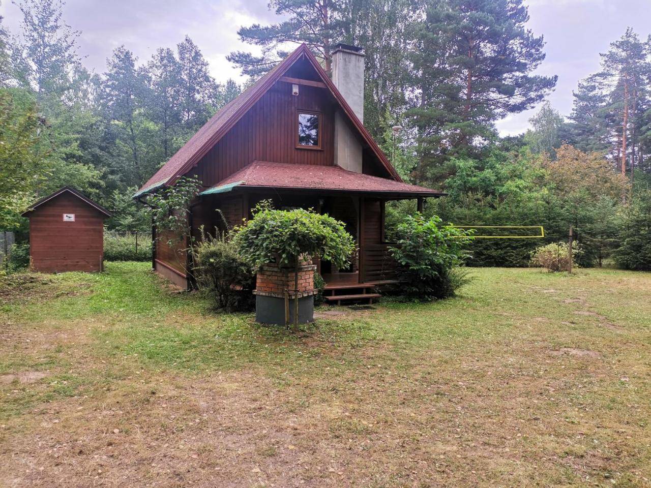 Klimatyczny Domek W Lesie Przy Jeziorze — Gietrzwald