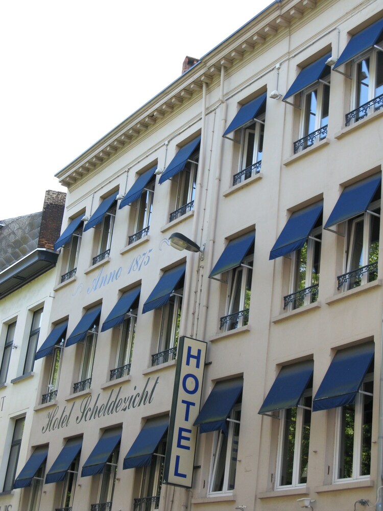 Scheldezicht in Antwerpen, Belgium