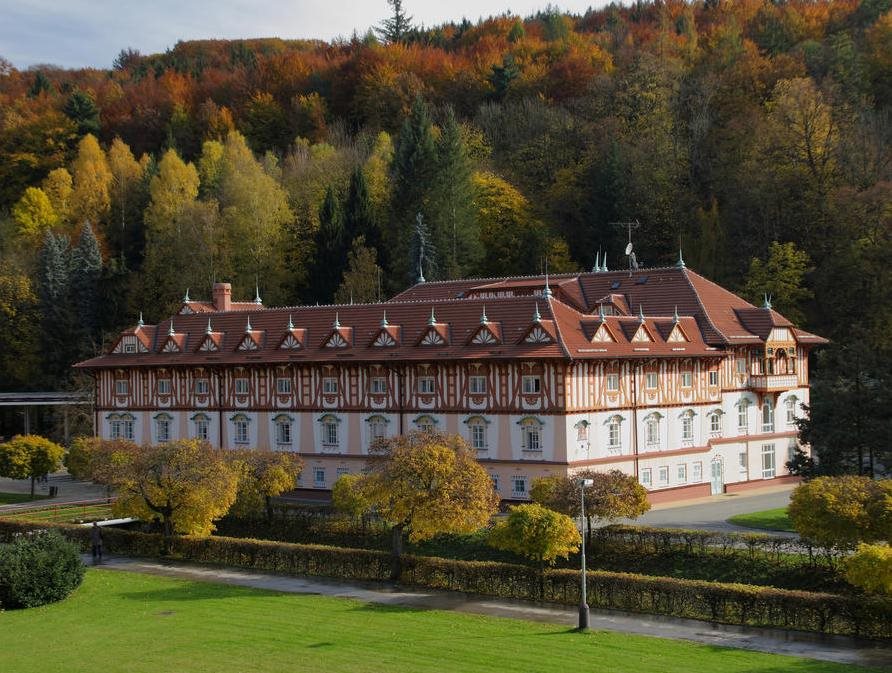 Jurkovičův dům in Luhacovice, Czech Republic