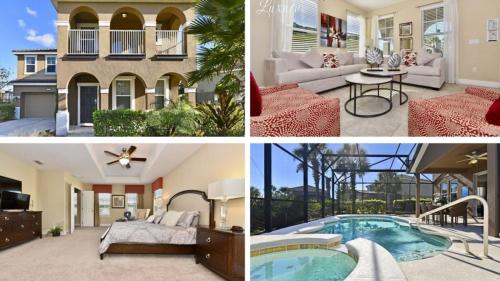 Meticulous 6Bd Spa Gm Pool Hm Solterra 4187OD home — 4-Star Luxury Hotel in Davenport, United States