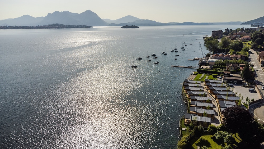 Lago Maggiore Bay in Baveno, Italy