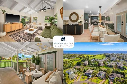 Luxury Princeville Retreat Sleeps 16 Views Golf & More — 4-Star Luxury Hotel in Princeville, United States