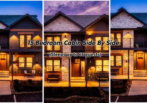 Pigeon Forge Large Cabins Sleeps Up to 66 Water Park Access — 4-Star Luxury Hotel in Pigeon Forge, United States