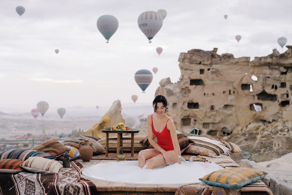 Seki Cave Hotel in Avanos, Turkey