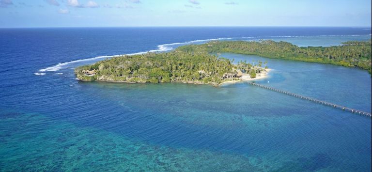 Wavi Island in Labasa, Fiji