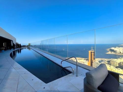 The Mercury Suite with pool — 4-Star Luxury Hotel in San Giljan, Malta