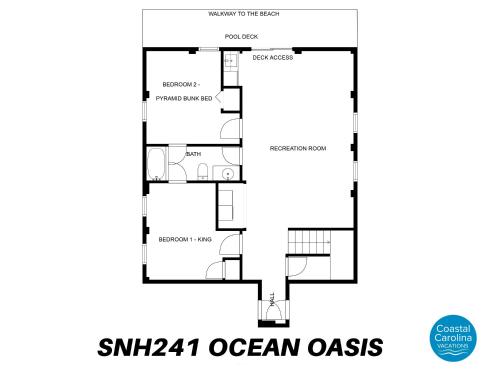 Snh241 Ocean Oasis — 4-Star Luxury Hotel in Nags Head, United States