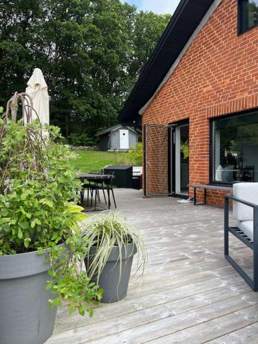 Hus stuga i Fammarp Ringenäs in Halmstad, Sweden