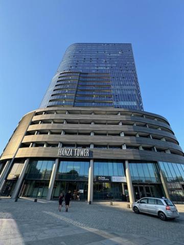 Hanza Tower 70m in Szczecin, Poland