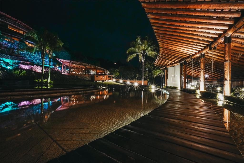 El Santuario Resort Night Door