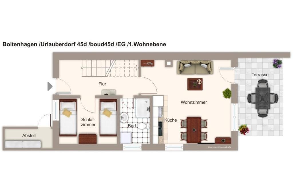 Urlauberdorf Urlauberdorf 45d in Ostseebad Boltenhagen, Germany