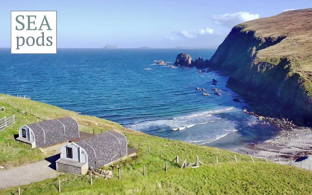 SEApods Isle of Lewis Luxury en suite pods on the edge of the Atlantic Ocean — 4-Star Luxury Hotel in Isle Of Lewis, United Kingdom